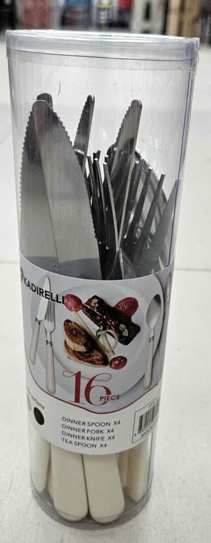 Ménagère 16pcs Blanc