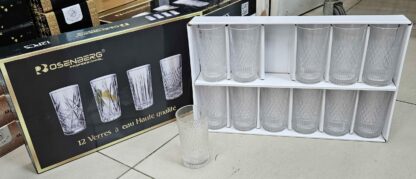 Verre à eau 12pcs