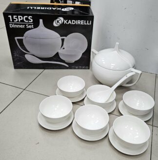 Soupiere en porcelaine 15pcs