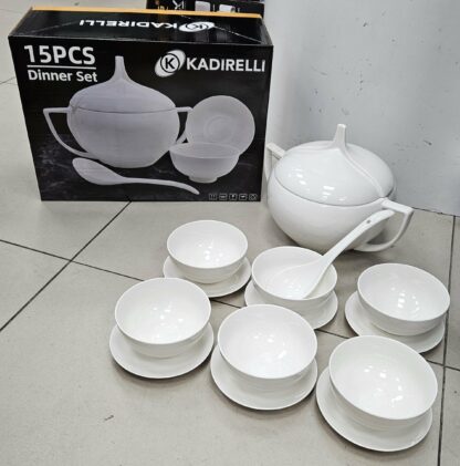 Soupiere en porcelaine 15pcs