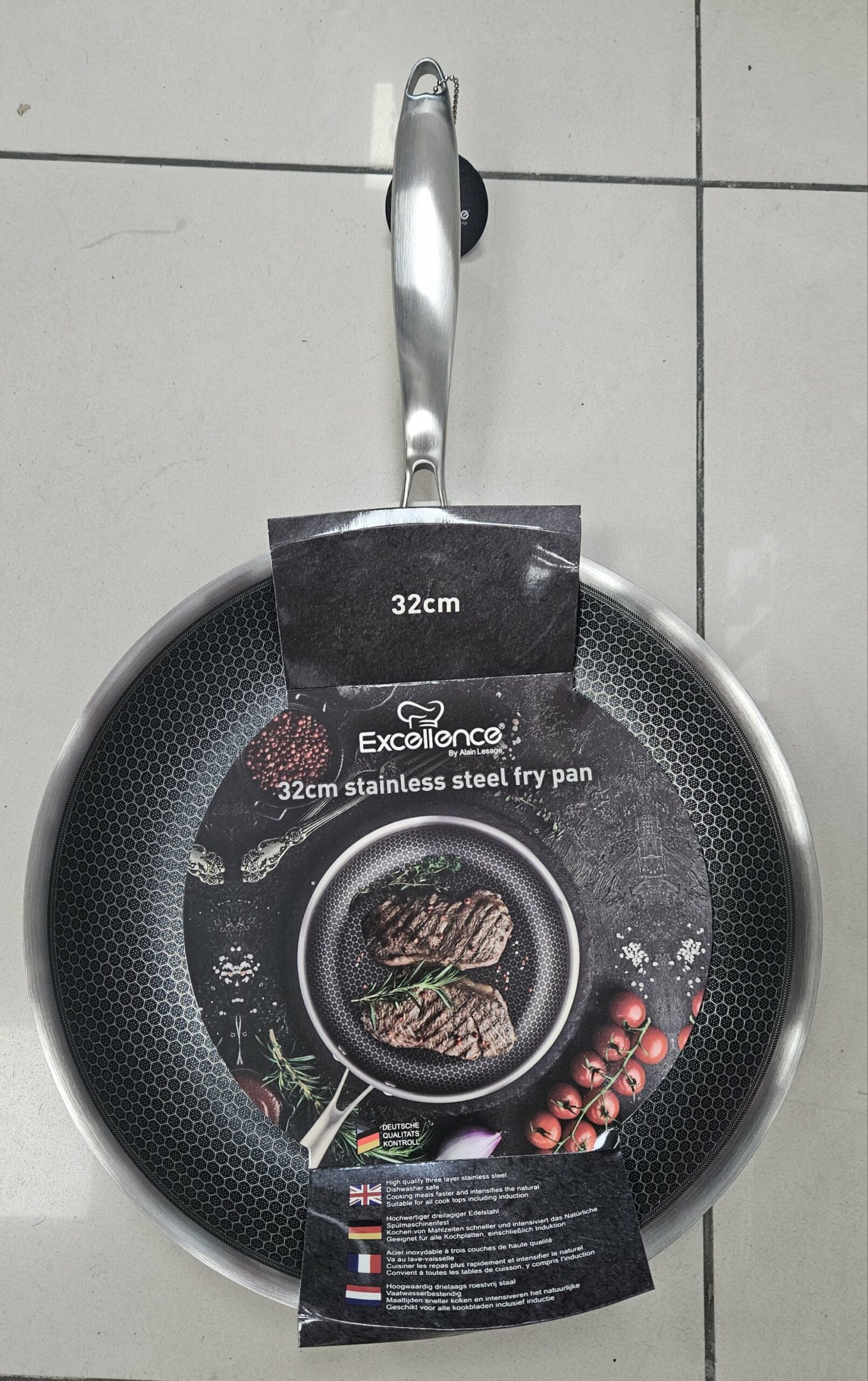 Poele 32cm - Nid d'abeille