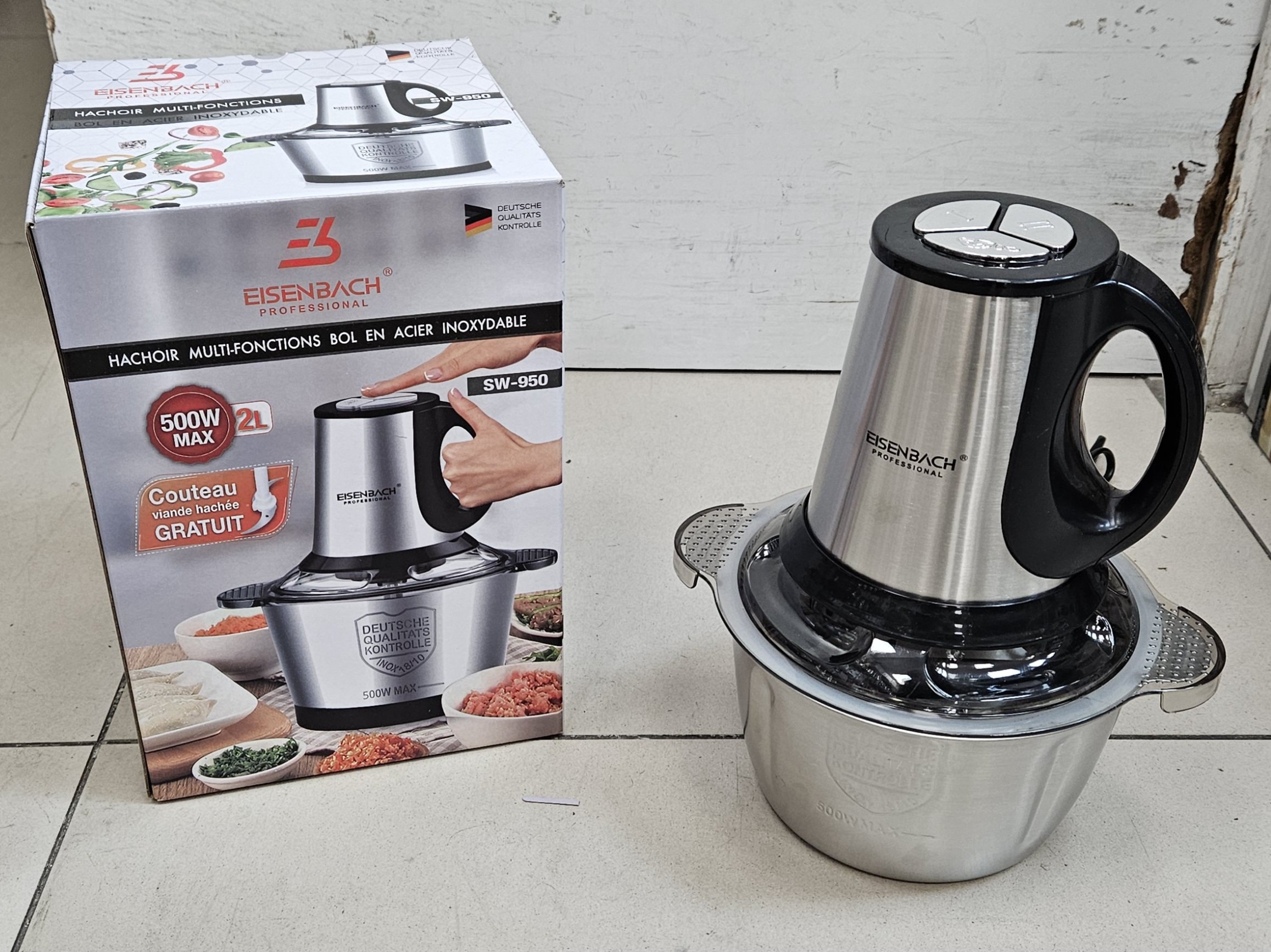 Chopper 2L Inox EB