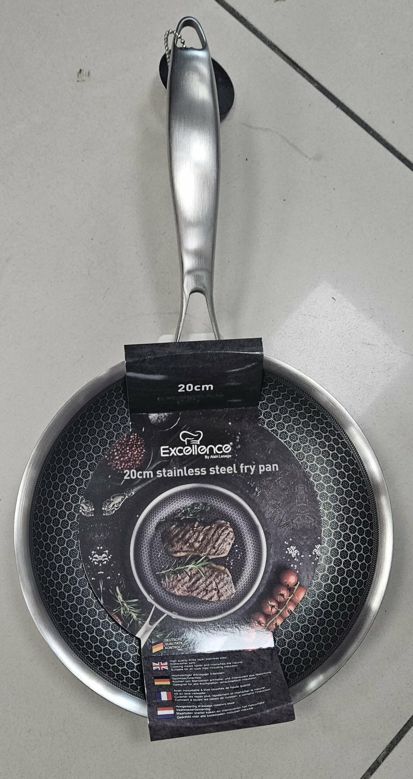 Poele 20cm - Nid d'abeille