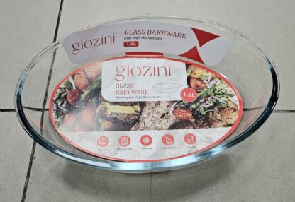 Plat en pyrex oval 1.6L