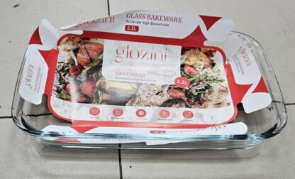 Plat en pyrex rectangle 2.2L