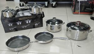 Batterie de cuisine 10pcs - Nie D'abeille