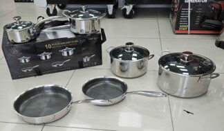 Batterie de cuisine 10pcs - Nie D'abeille