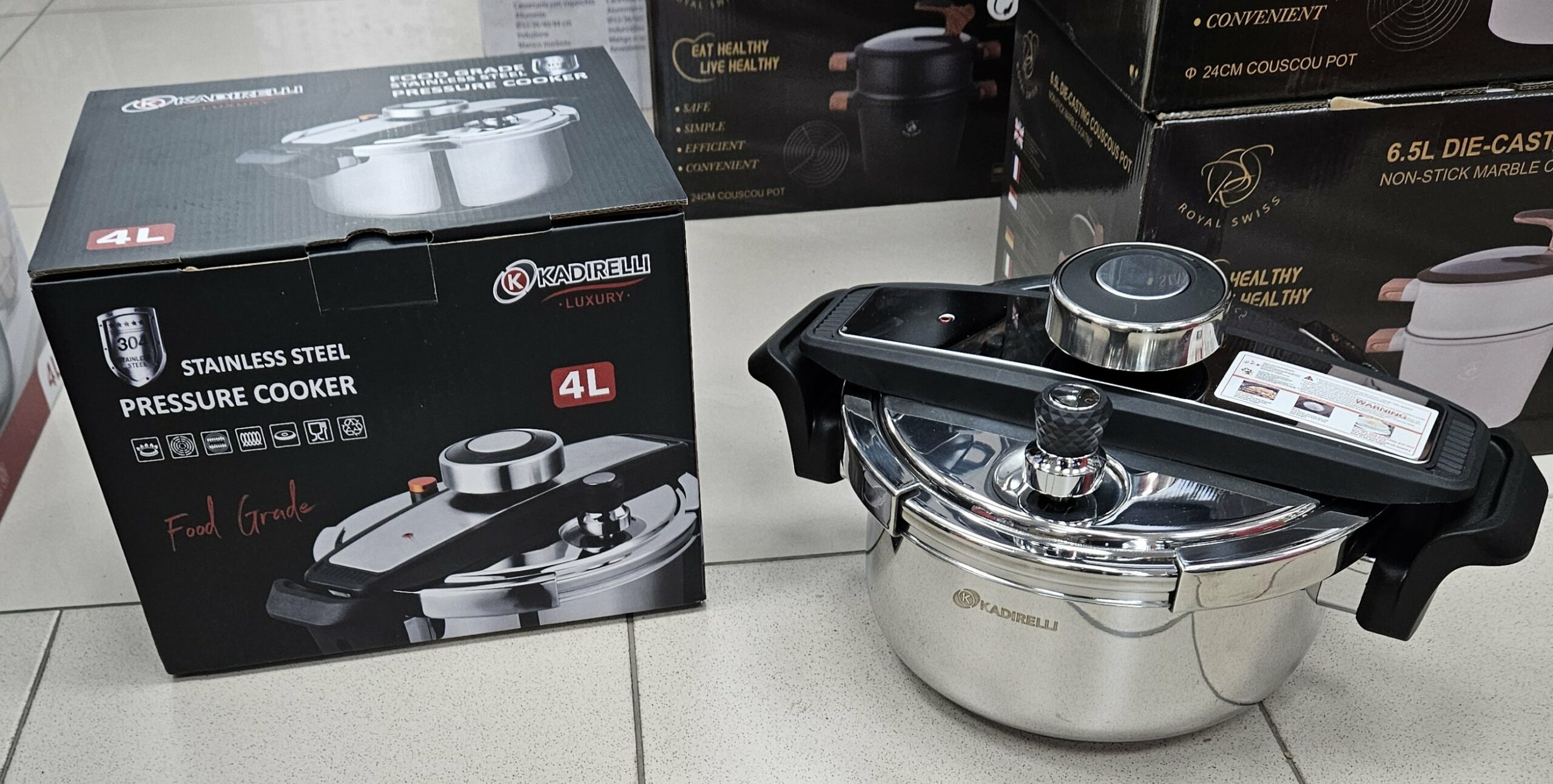Cocotte minute Inox/Inox 4L KD - K702-04