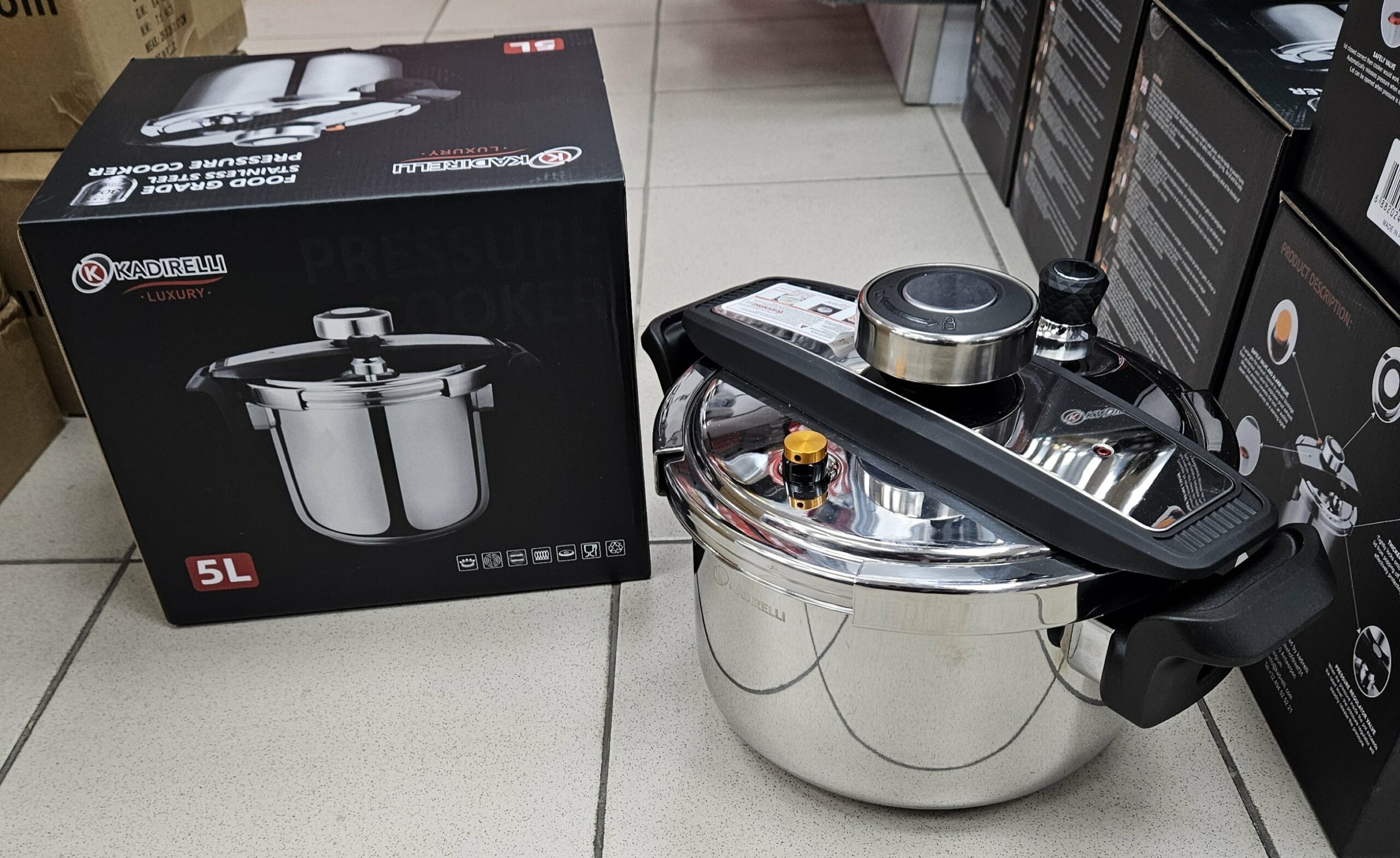 Cocotte minute 5L Inox/Inox KD - K702-05