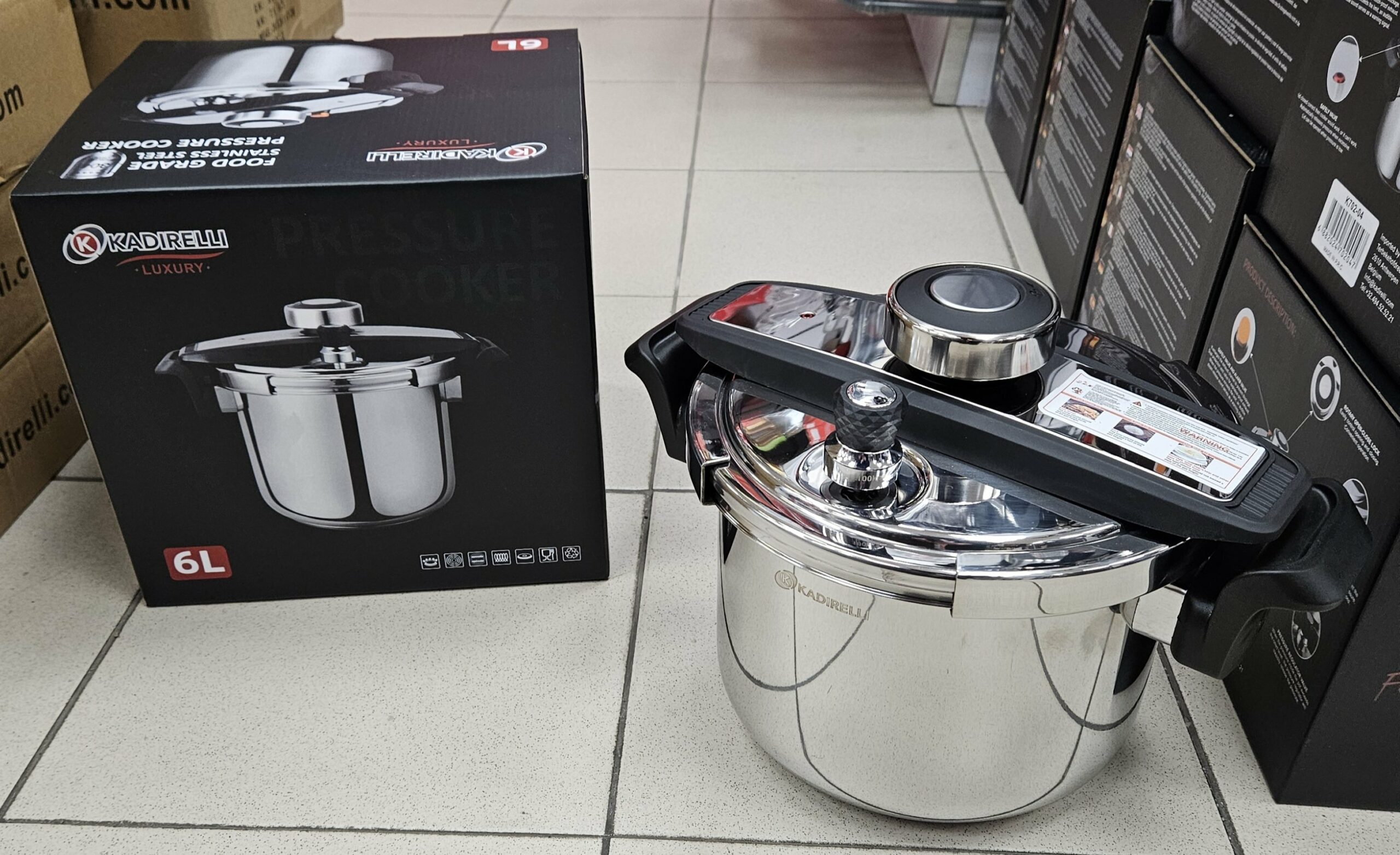 Cocotte minute 6L Inox/Inox KD - K702-06