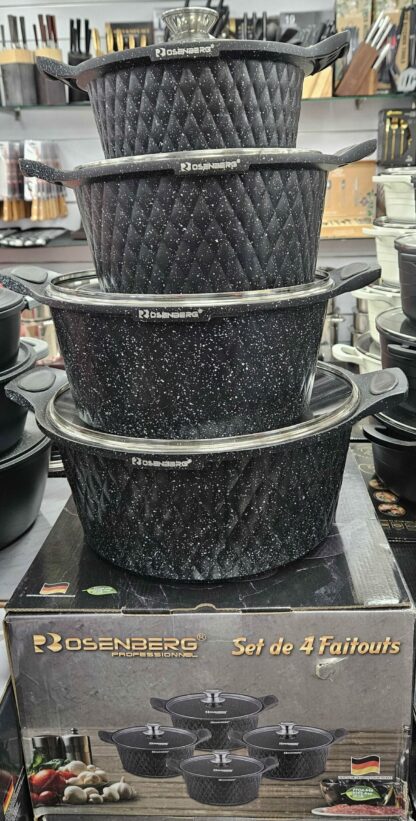 Faitout 20+24+28+32cm Diamand EB