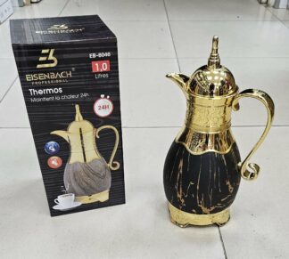 Thermos 1L bombé noir