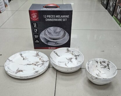 Service en mélanine 12pcs