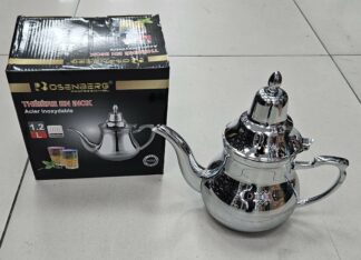 Theiere 1.2L Argenté EB