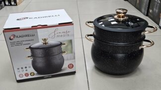 Couscoussier Pierre 22cm avec poignet Gold KD