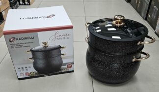 Couscoussier Pierre 28cm avec poignet Gold KD