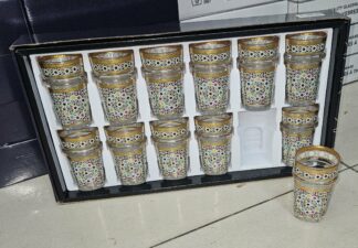 Verre à thé 12pcs - P6103-12FG