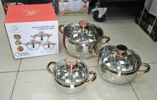 Apple set 6pcs - Gold