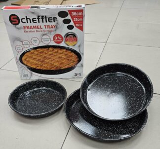 Moule à cake 3pcs émailler