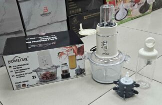 Chopper 4 en 1 - hachoir + smoothie maker + moulin a café + presse ail