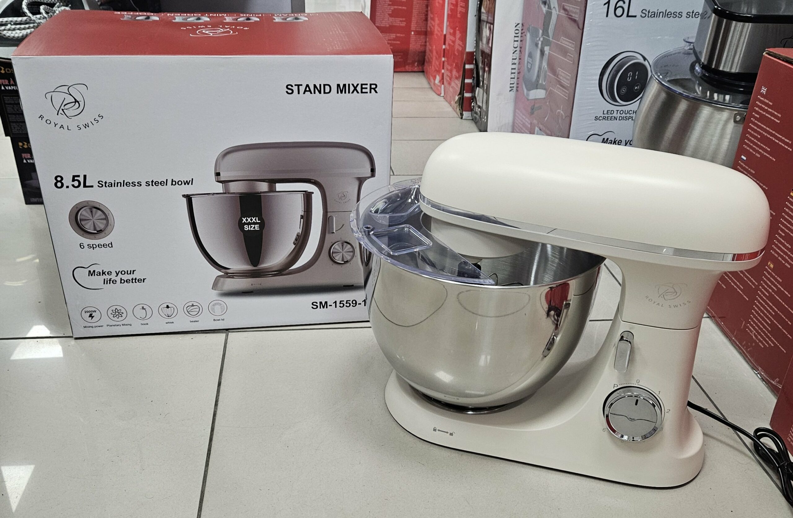 Petrin 8.5L - 2000W Cream