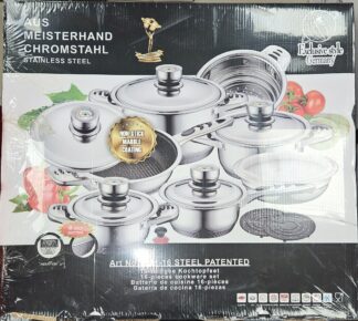 Batterie de cuisine 16pcs - 16SS