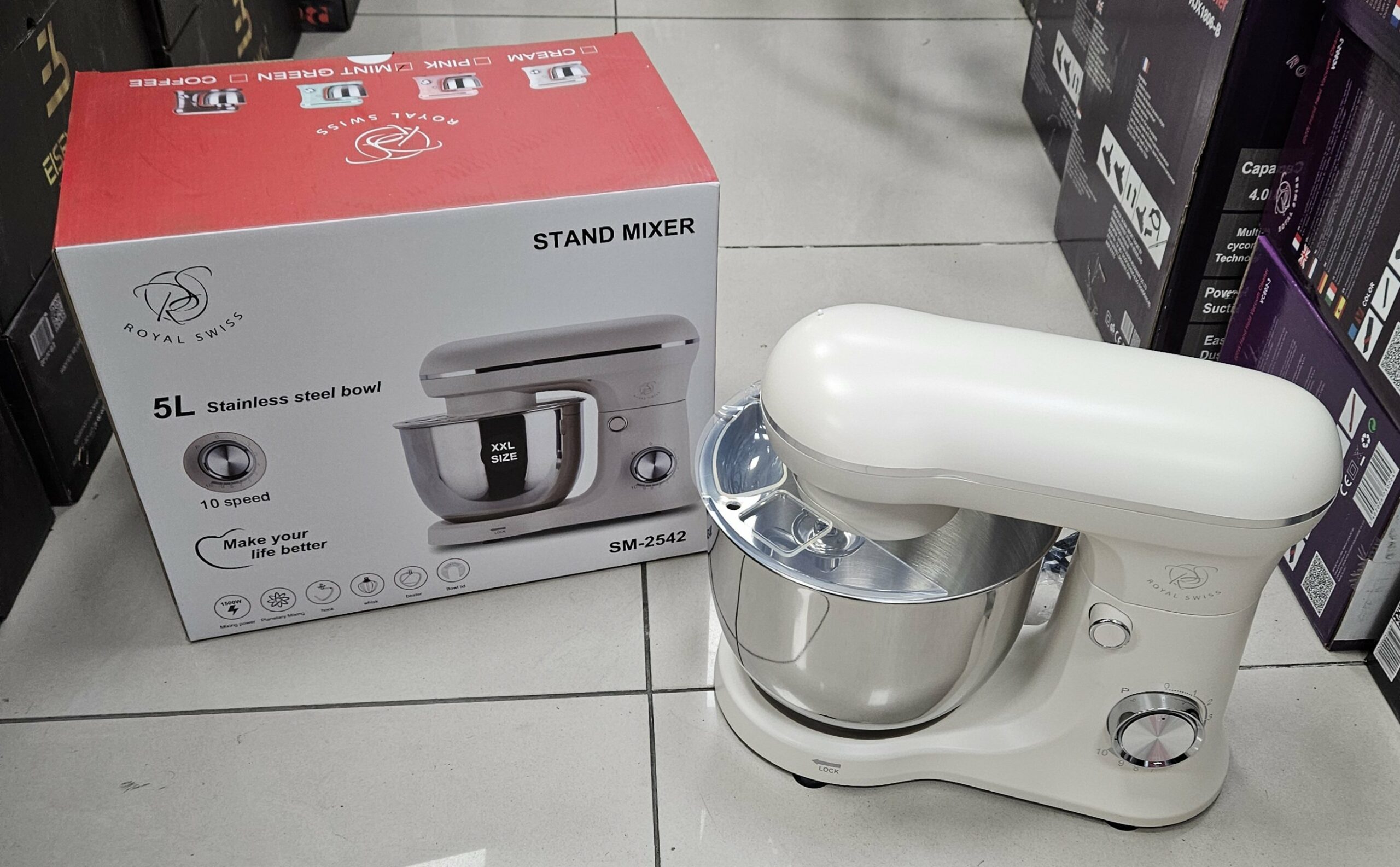 Petrin 5L - 1500W Cream