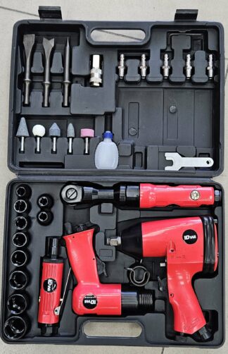 Clé à choc pneumatique 34pcs - 1/2