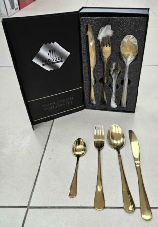 Ménagère 24pcs Gold