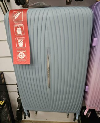 Valise 3pcs Polypropylene Grey Blue