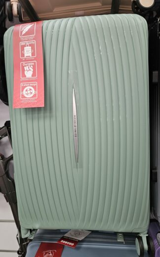 Valise 3pcs Polypropylene Bean Green