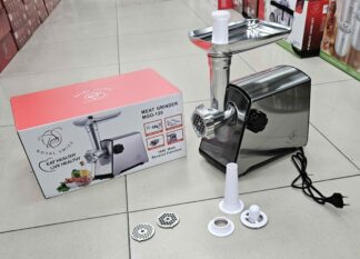 Hachoir à viande en inox 1800W - RS