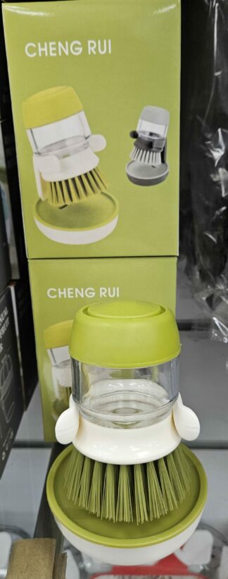 Grattoir + réservoir à liquide vaiselle