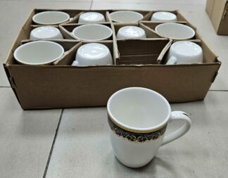 Mug en porcelaine X12 noir - YS-T61