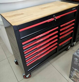 Servante d'atelier avec établie en bois - 359pcs