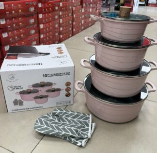 Faitout 20cm+24cm+28cm+32cm - Wave Rose