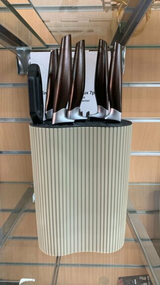 Couteaux socle 7pcs - YS007P