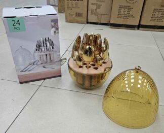 Menagere - Oeuf 24pcs transparent