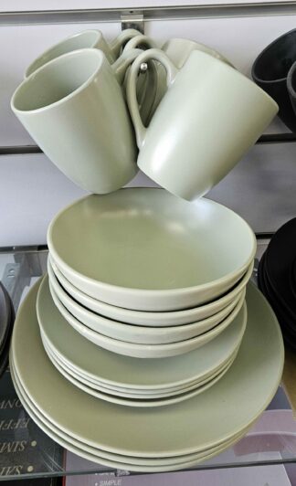Service en porcelaine 16pcs Vert - YS-T46