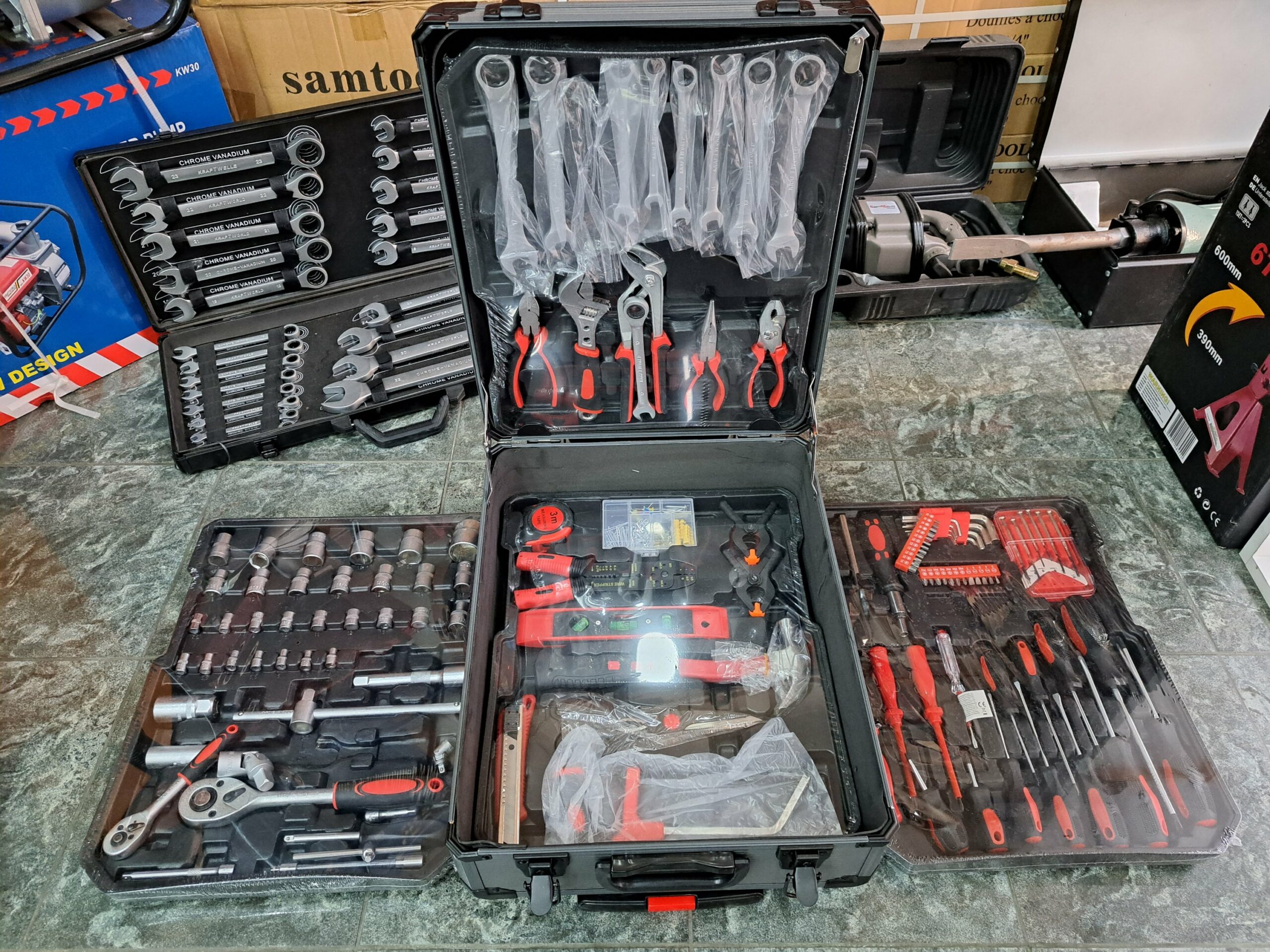 Coffret d'outils 186 Pièces