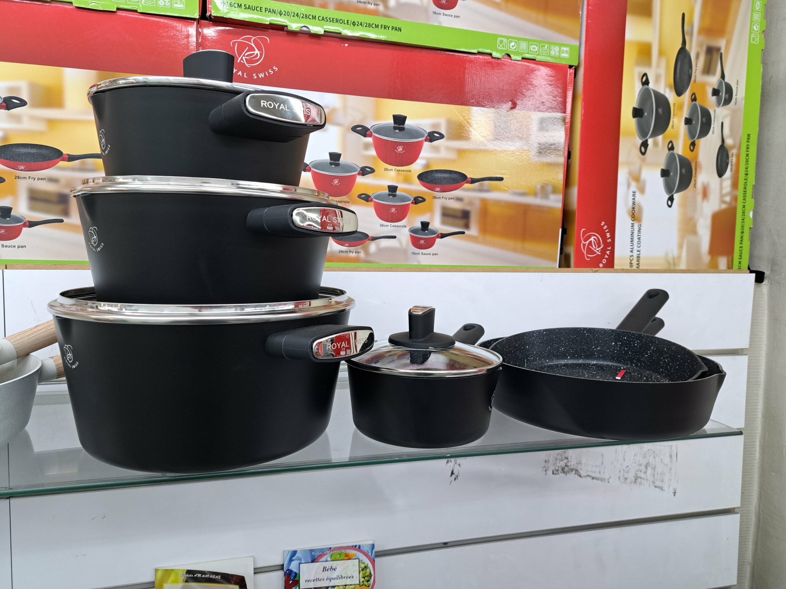 Batterie de Cuisine 10 Pièces