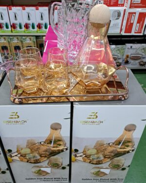 Service Plateau + Carafe + 4 Verres