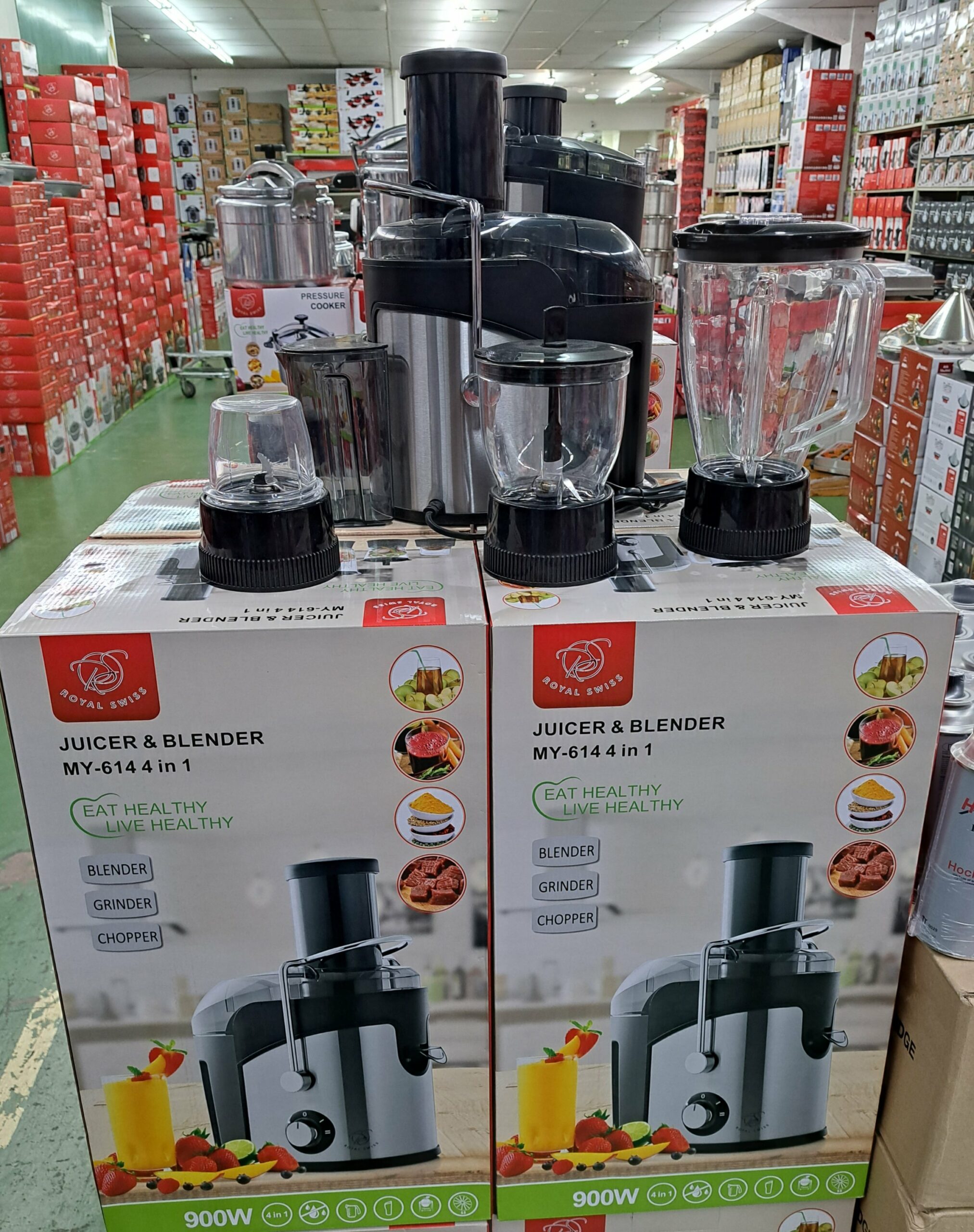 Centrifugeuse 4 en 1 - 900 W