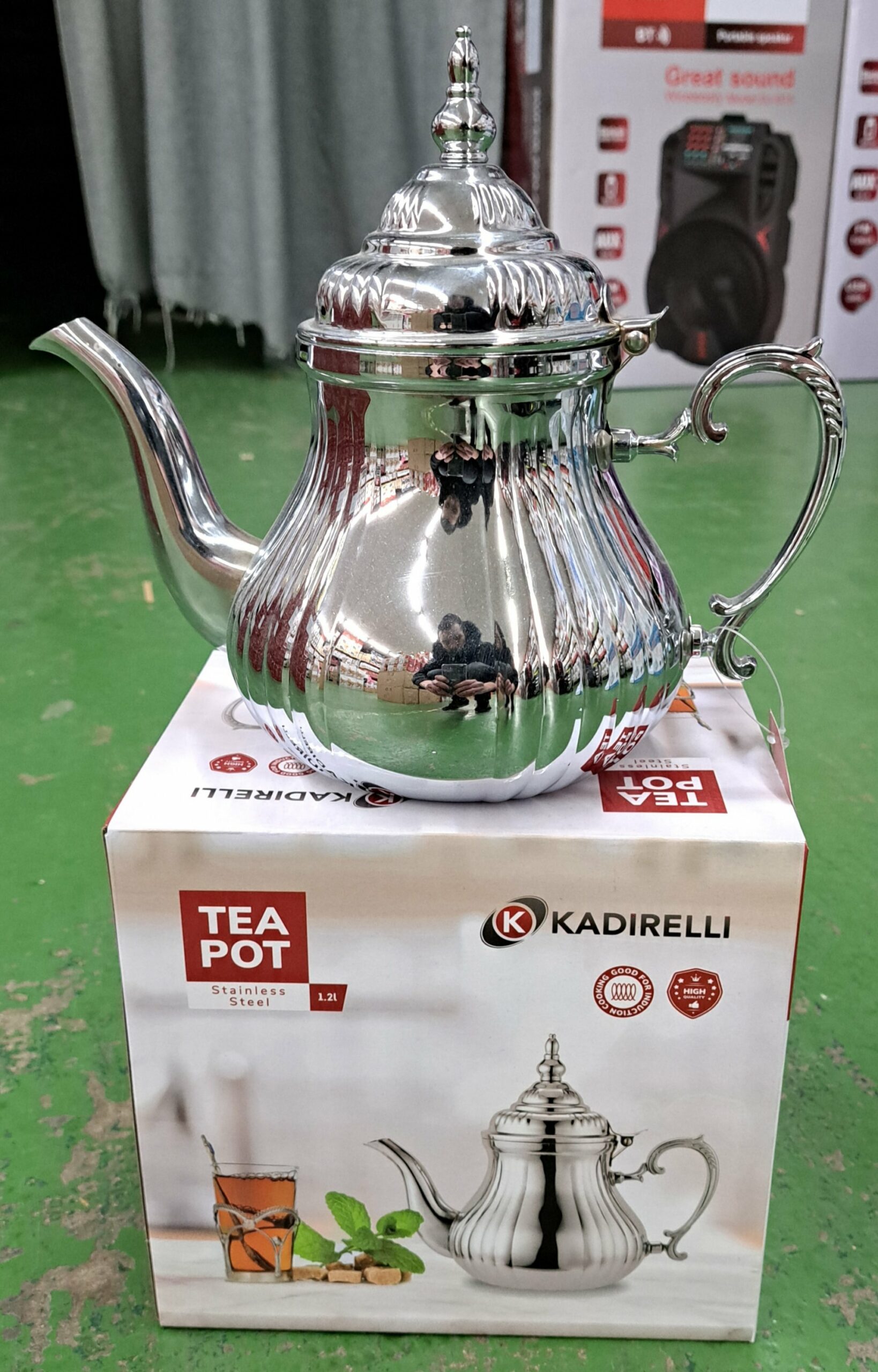 Theiere Argenté 1.2 L