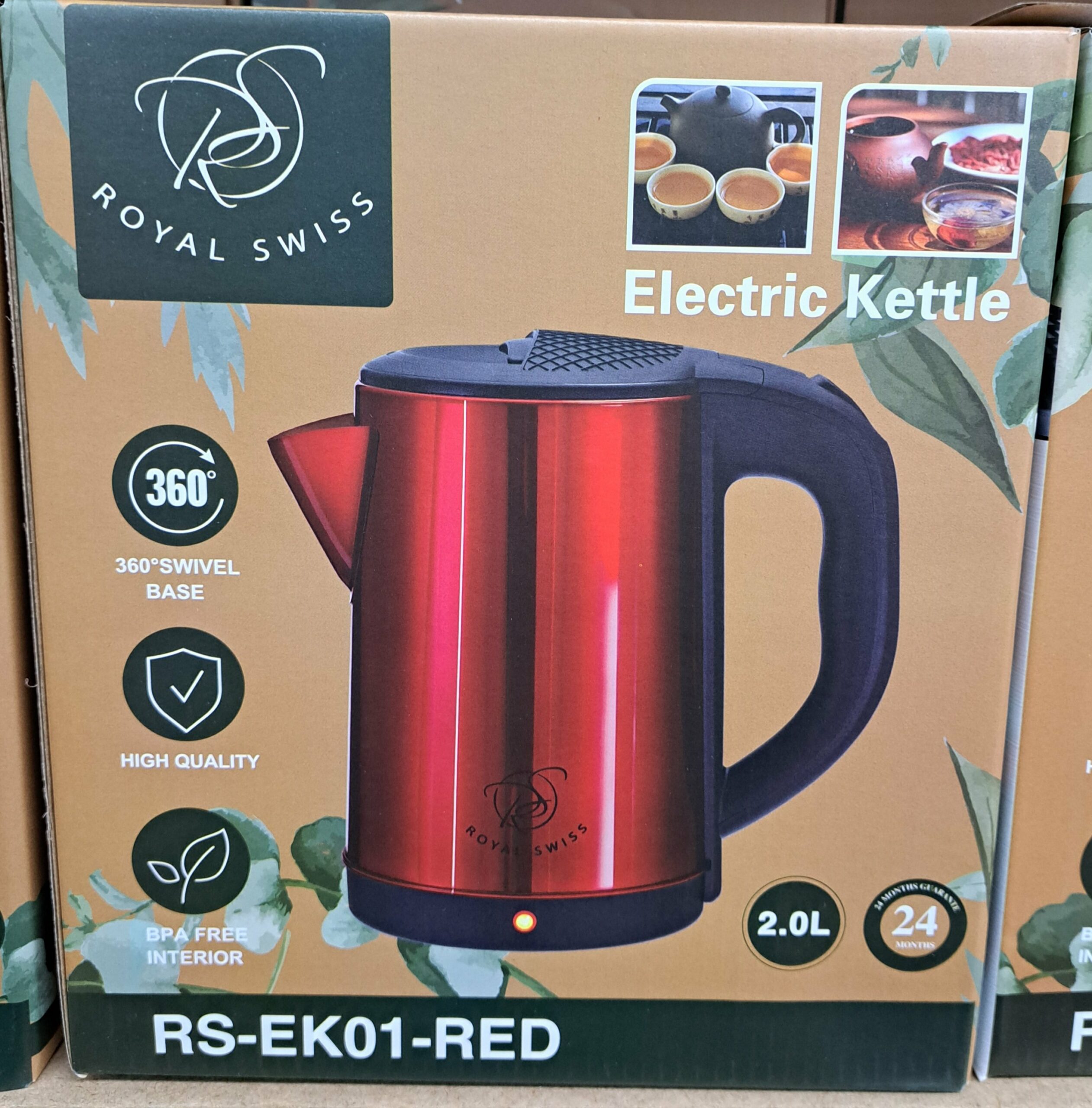 Bouilloire 2 L Rouge