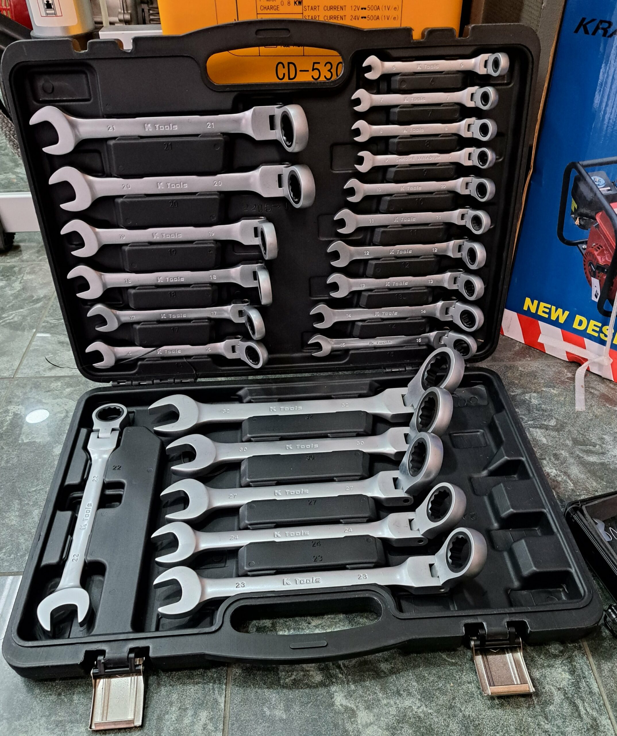 Coffret d'outils 22 Pièces Flexible
