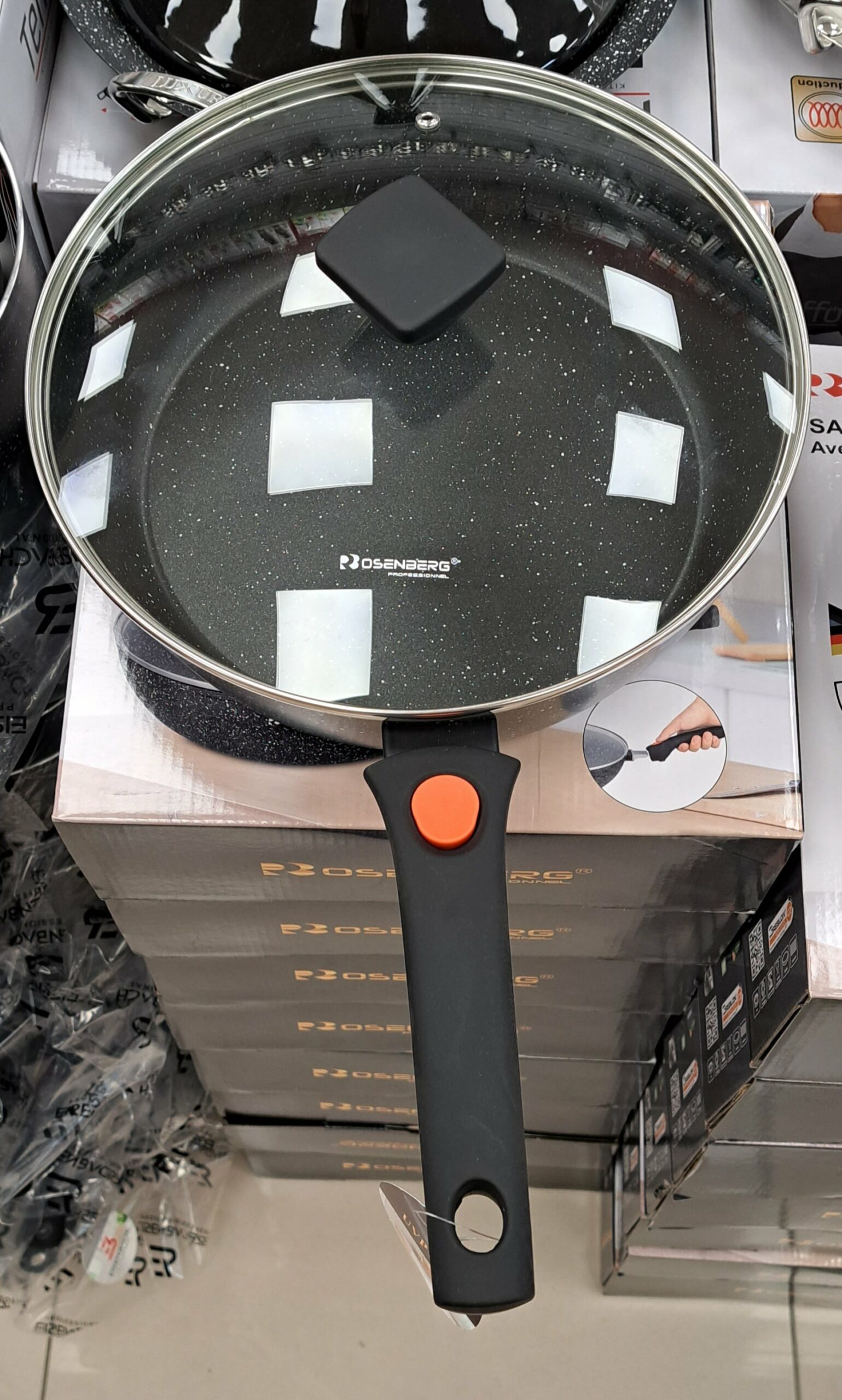 Sauteuse 32 CM Amovible