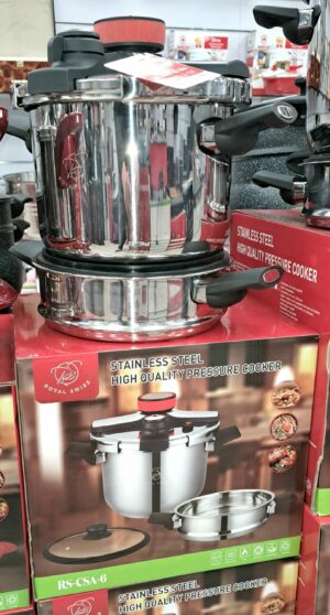Cocotte Clipso+couscoussier INOX 6 L