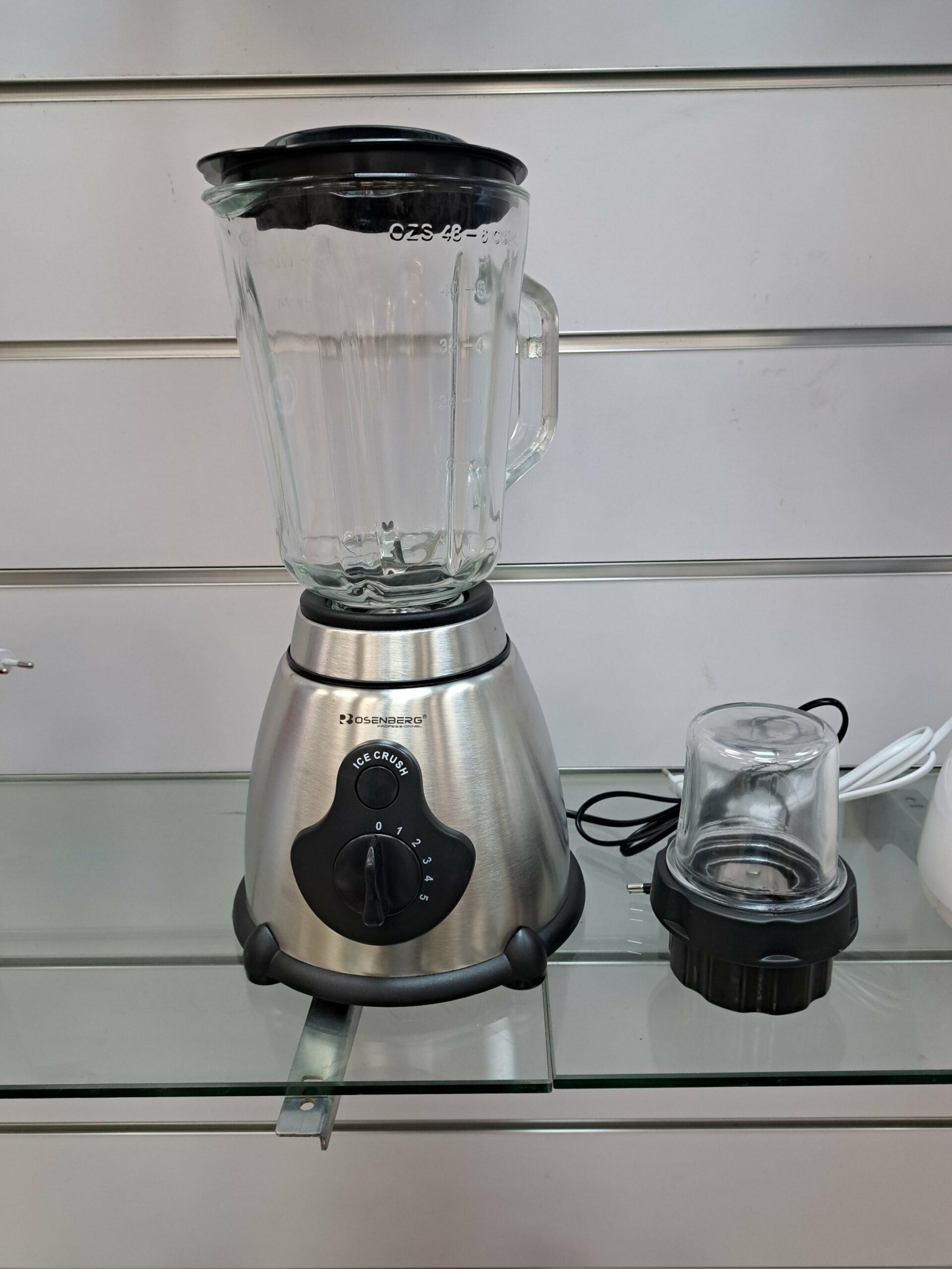 Blender INOX et Verre 800 W