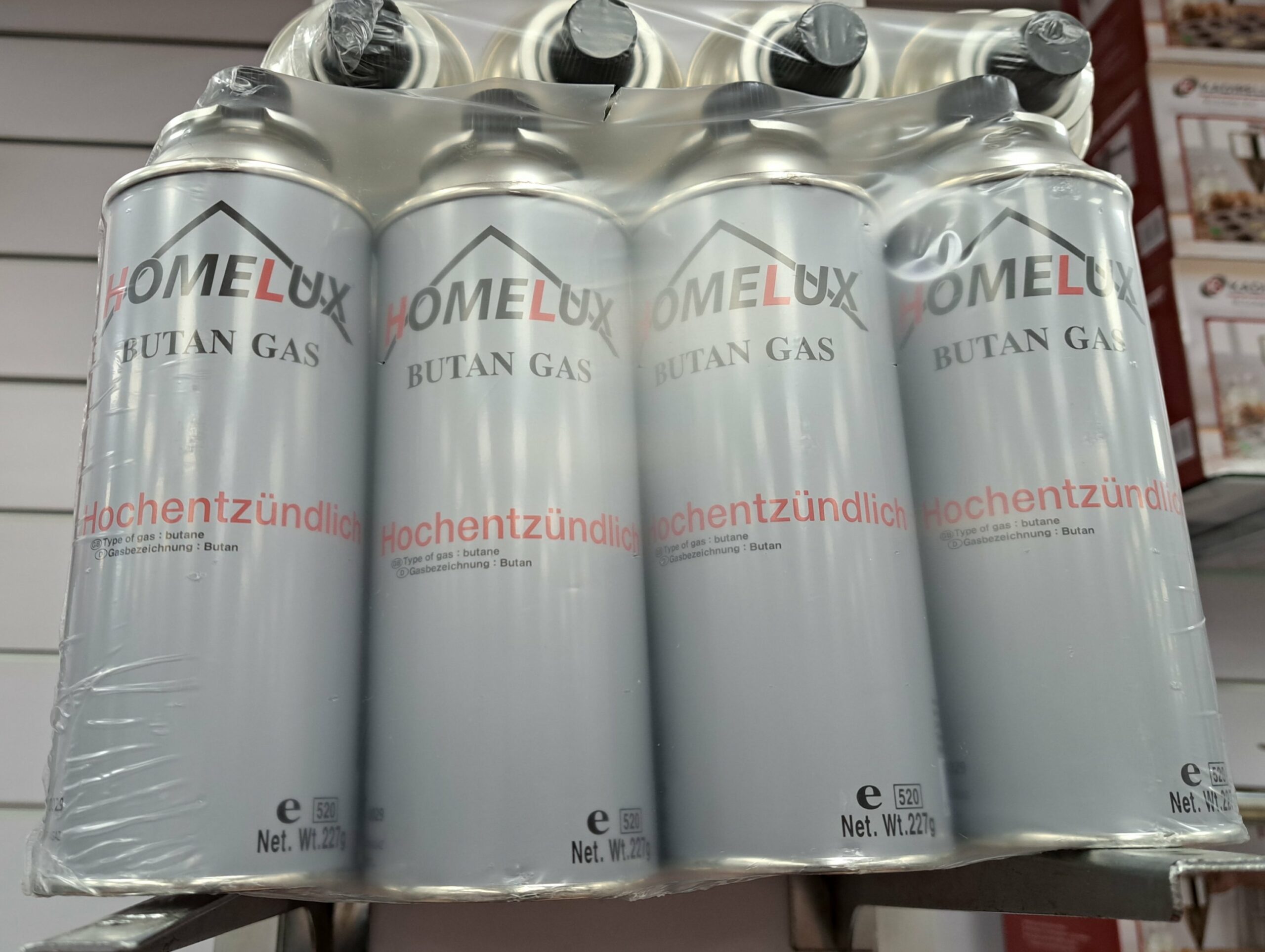 Bouteille de Gaz X4